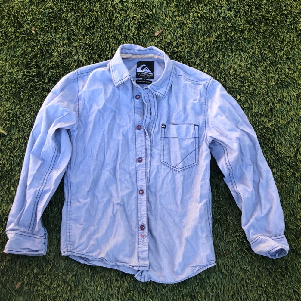 Quicksilver dress shirt M